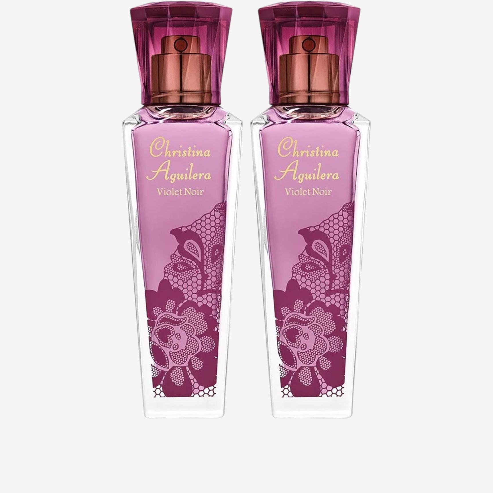 Christina Aguilera - Violet Noir Eau de Parfum, Duft mit blumigen und fruchtigen Noten, Parfüm für Damen - 30 ml