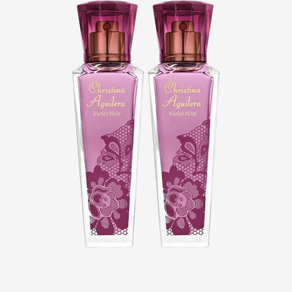 Christina Aguilera - Violet Noir Eau de Parfum, Duft mit blumigen und fruchtigen Noten, Parfüm für Damen - 30 ml