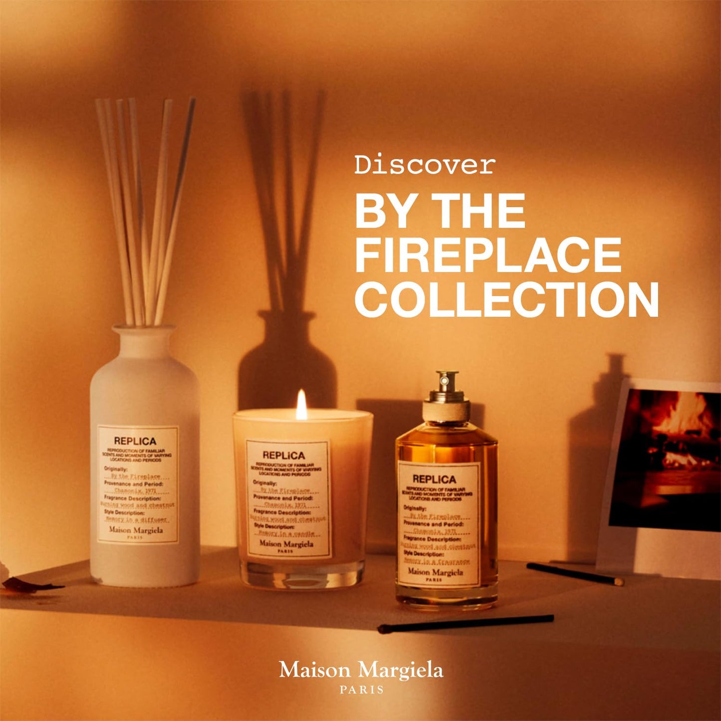 MAISON MARGIELA Replica By The Fireplace Eau de Toilette, Unisex (30 ml)