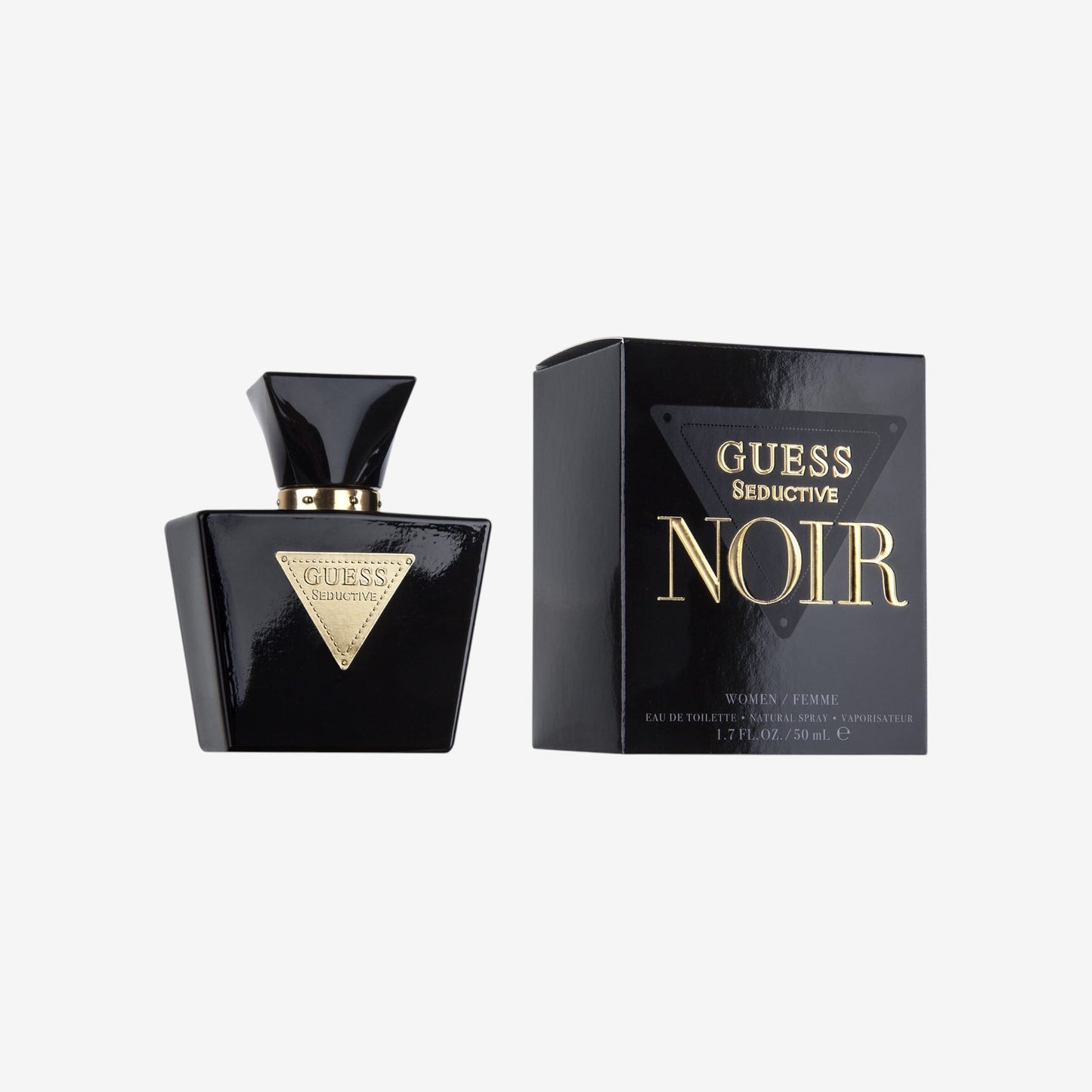GUESS Seductive Noir, Eau de Toilette für Damen, Ambriert-Blumig, Sinnlicher Duft, Lang Anhaltend