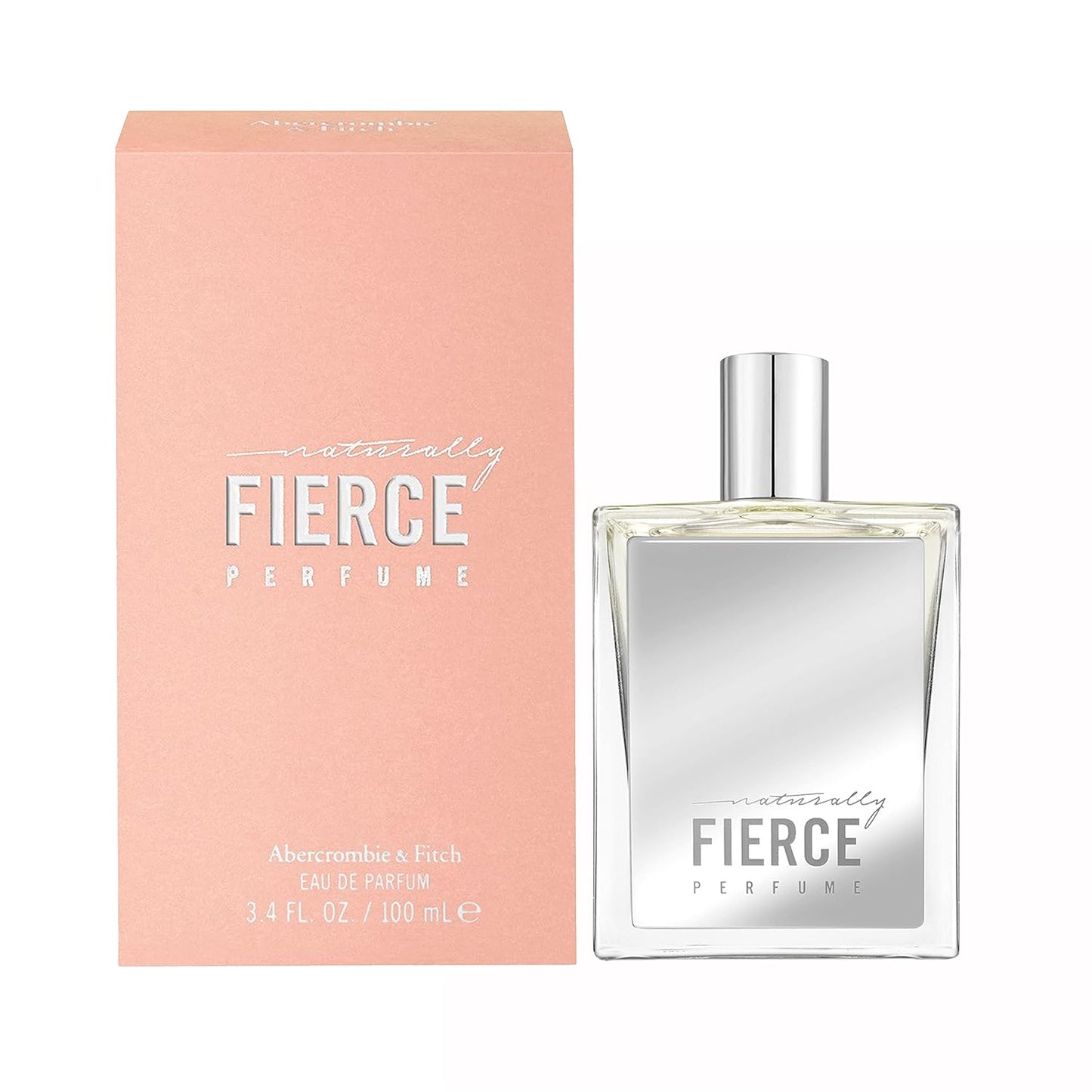 Abercrombie & Fitch Naturally Fierce Eau de Parfum, 50 ml (Pack of 1), Glas Durchsichtig