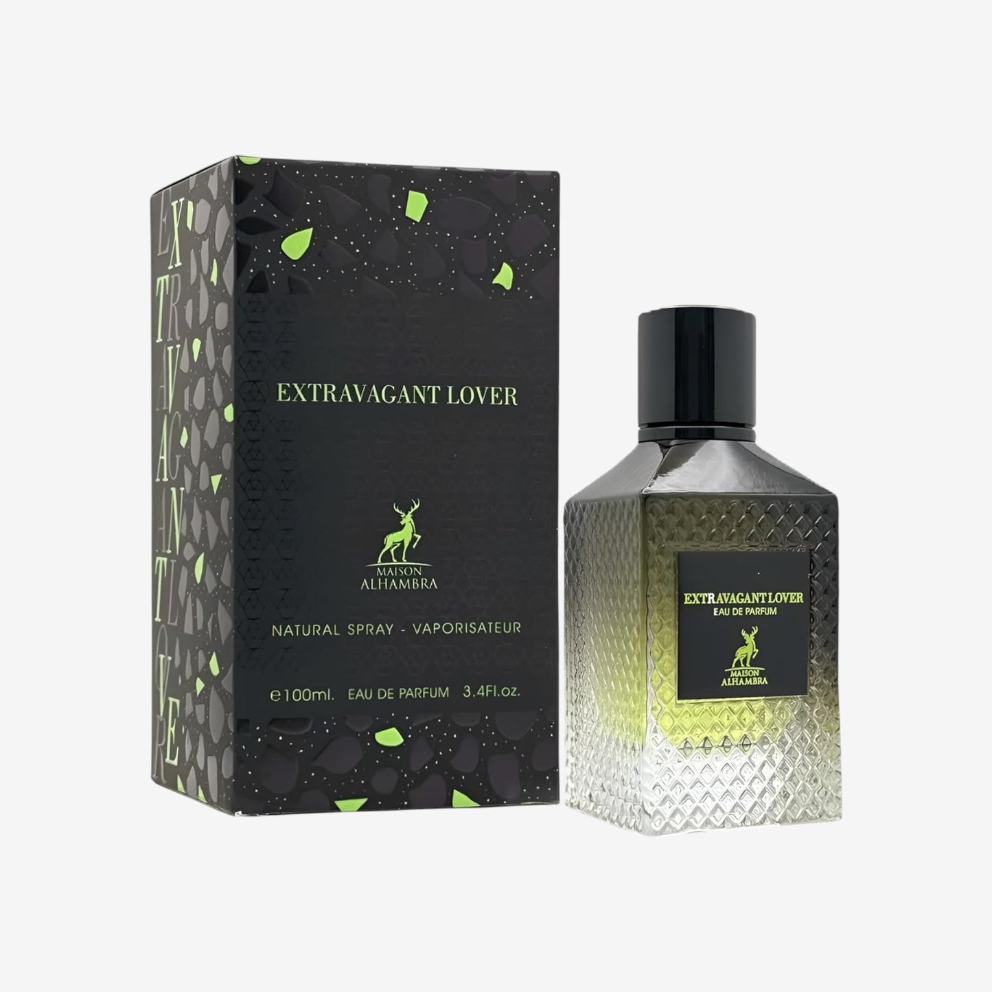Maison Alhambra Extravagant Lover - Floral, Gourmand, Vanilla, Amber - Eau de Parfum Long‑Lasting Fragrance for Unisex, 100 ml