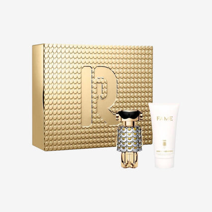 Paco Rabanne Fame Eau de Parfum 50 ml + Body Lotion 75 ml Damenpackung