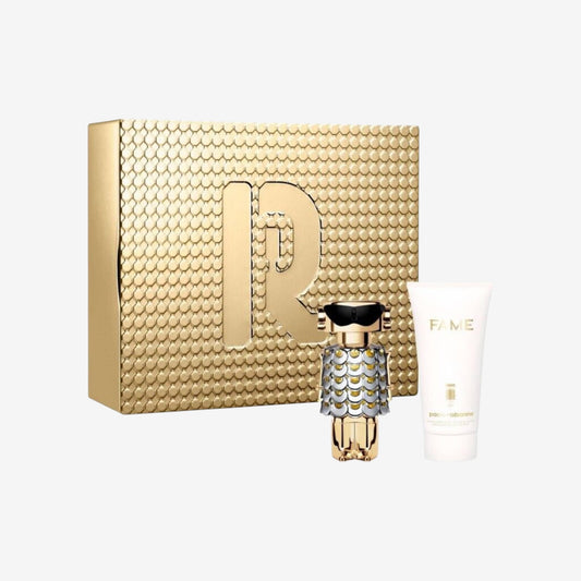 Paco Rabanne Fame Eau de Parfum 50 ml + Body Lotion 75 ml Damenpackung
