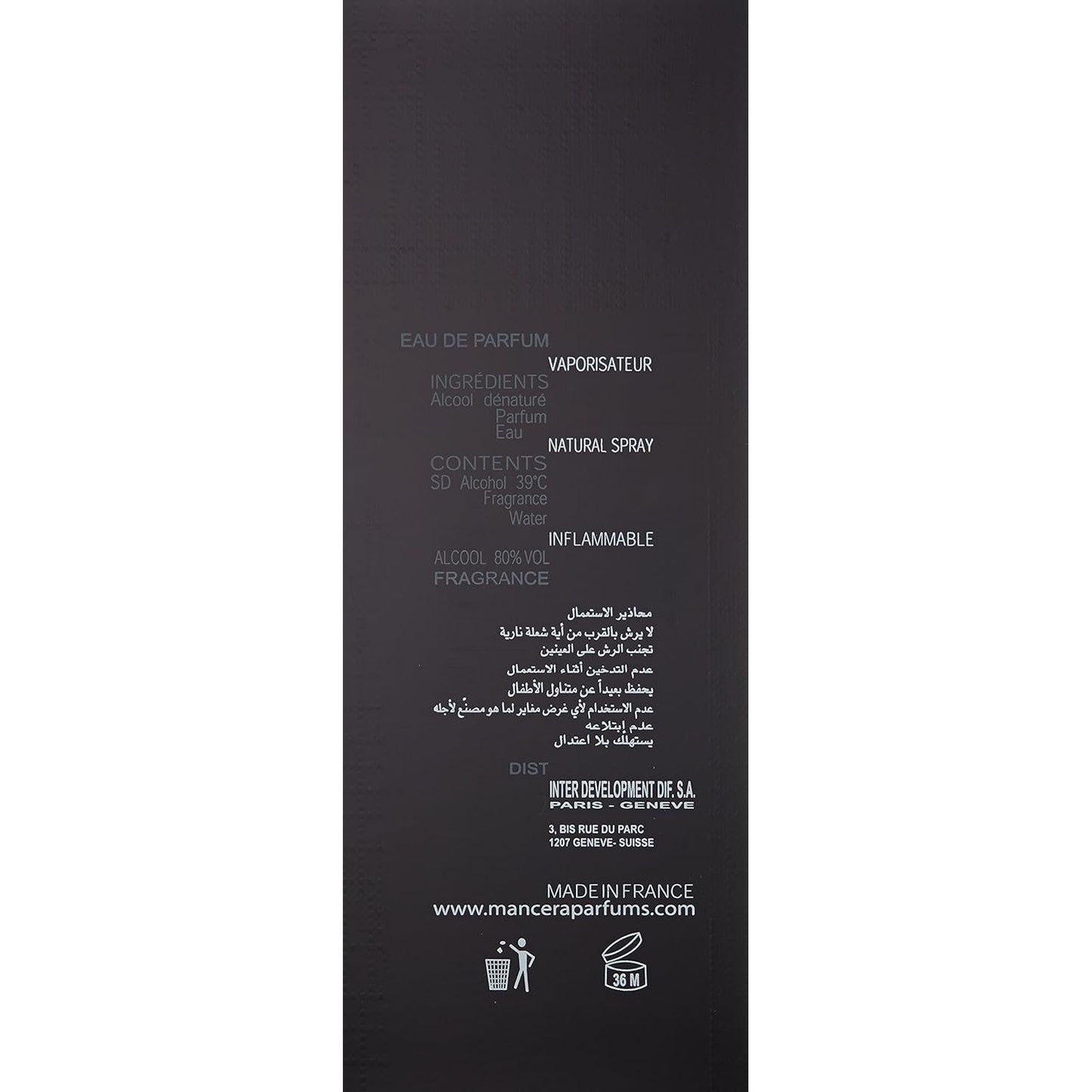 MANCERA 49750 Wind Wood Eau de Parfum, 120 ml