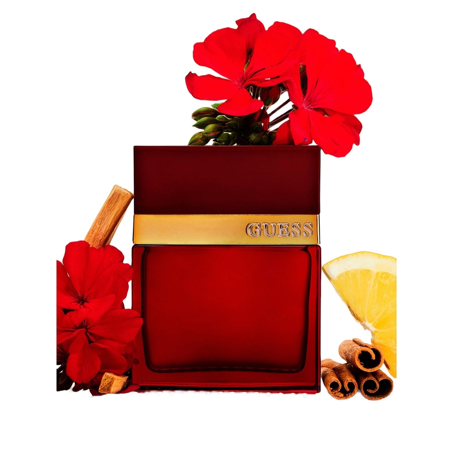 GUESS Seductive Red, Eau de Toilette, Parfum Herren, Orientalisch Würzig Duft, Lang Anhaltend