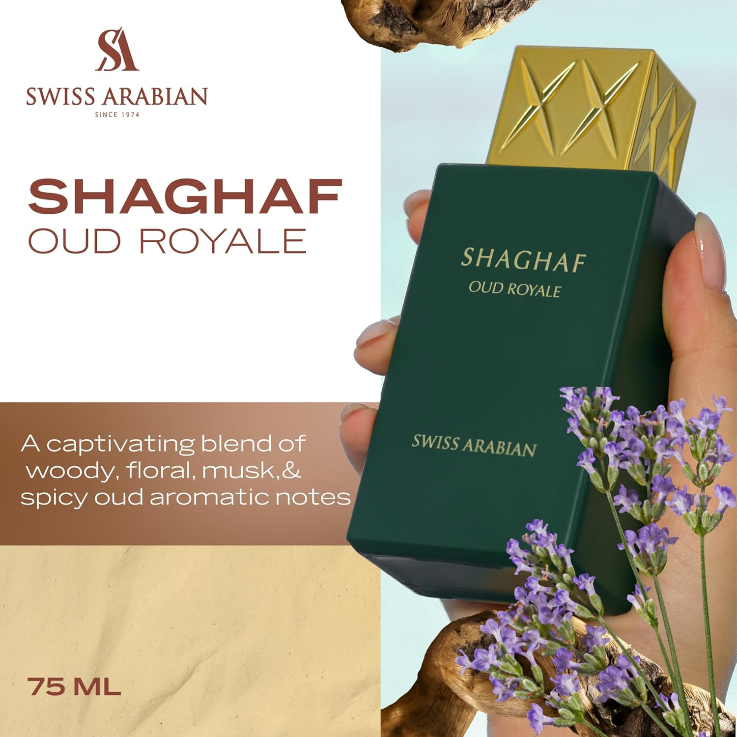 Swiss Arabian Shaghaf Oud Royale Limited Edition 75ml