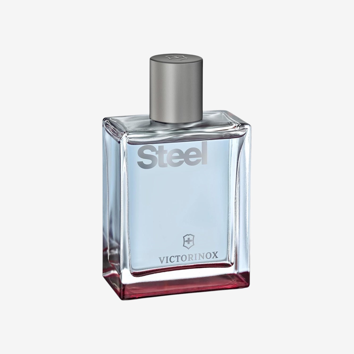VICTORINOX Steel Eau de Toilette für Herren, Parfüm mit Veilchenblättern und Weißtanne, Aquatisch und frisch, 100 ml, V0000896