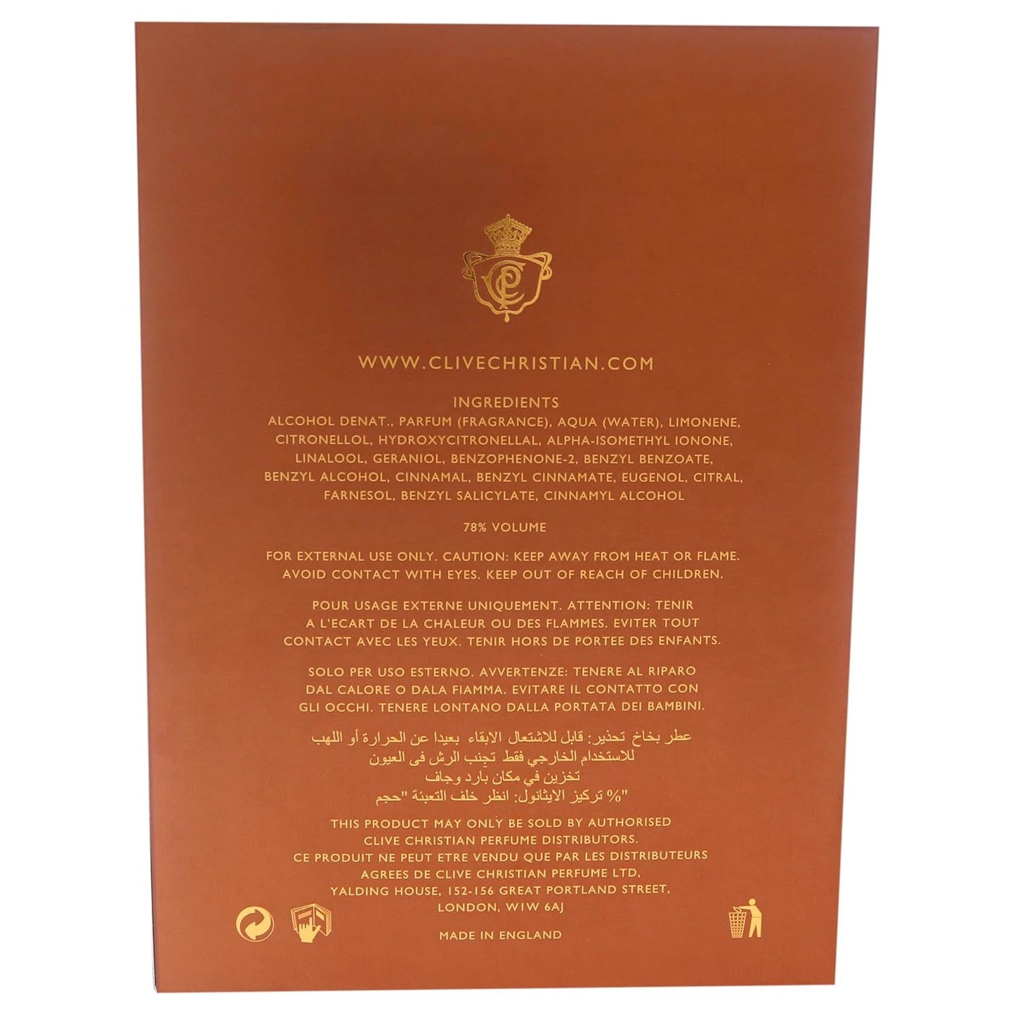 CLIVE CHRISTIAN I for Women Eau de Parfum, 50 ml