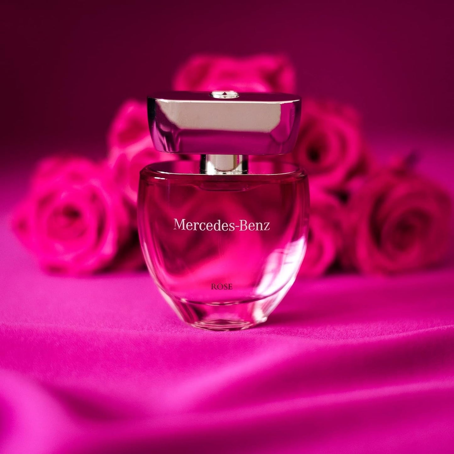 Mercedes-Benz Rose For Women Eau de Toilette Rose Nat. Spray, 90 ml