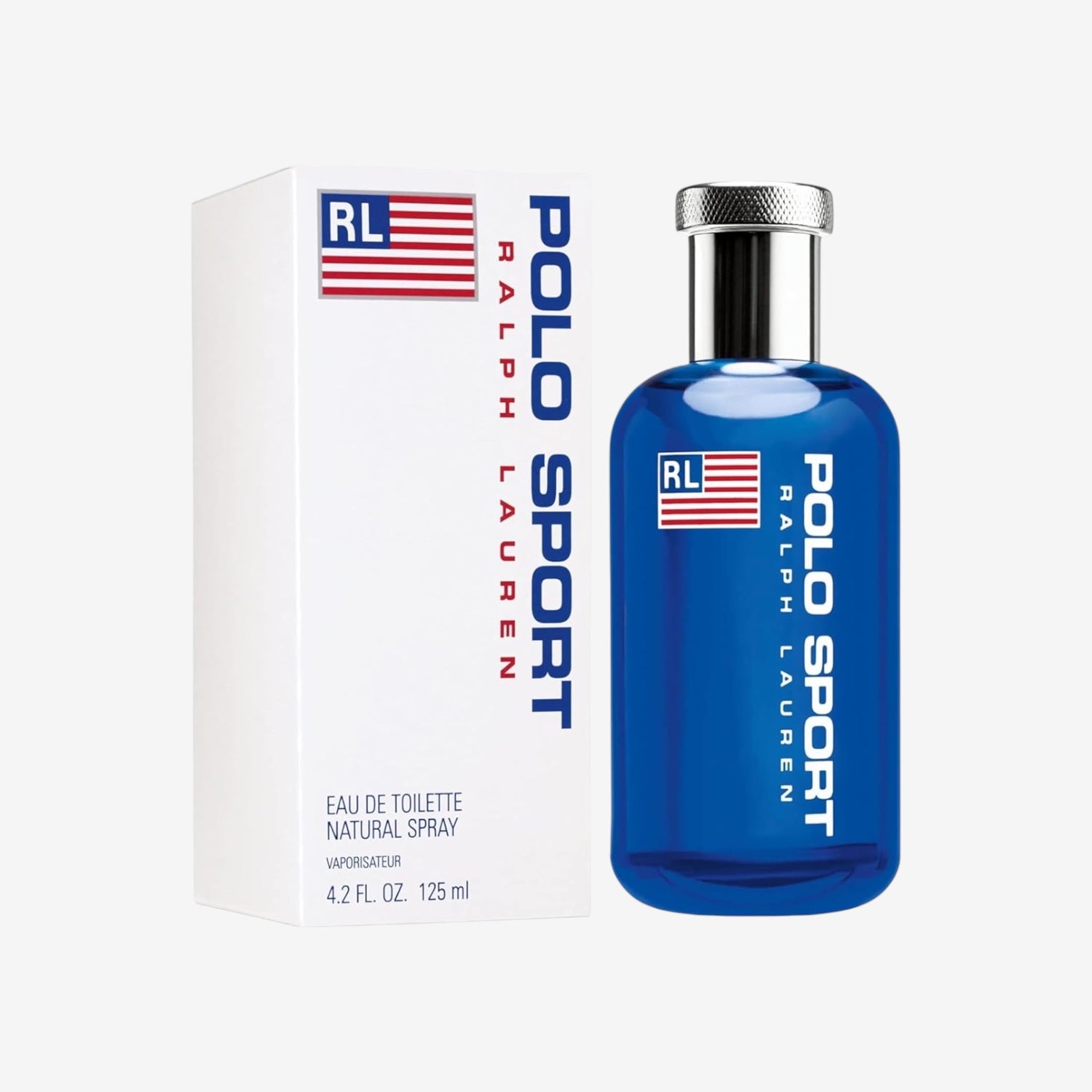 Ralph Lauren Polo Sport Eau de Toilette für Herren, aromatisch-zitrischer Duft mit Mandarine, Minze & Sandelholz, für aktive Männer