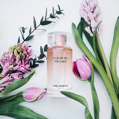 Karl Lagerfeld Fleur de Pêcher EdP, Linie: Les Matières Base, Eau de Parfum für Damen, Inhalt: 50ml