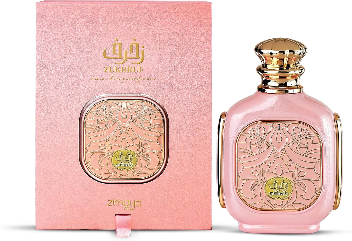ZIMAYA Afnan Precious Collection Zukhruf Pink U 3.4 EDP Spray, Unisex, 100 ml