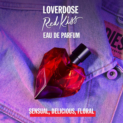 Diesel Loverdose Red Kiss Parfüm Damen| Eau de Parfum| Parfum Damen| Orientalisches Parfüm| Damendüfte| Diesel Parfum| Frauen Parfüm| Orientalisch und sinnlicher Duft