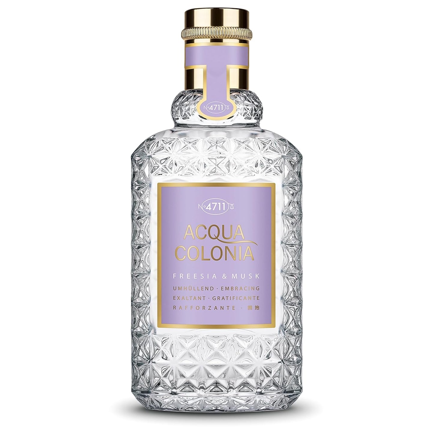 4711 Acqua Colonia® Freesia & Musk | Eau de Cologne - umhüllend - Wellness für die Sinne | 100ml Natural Spray