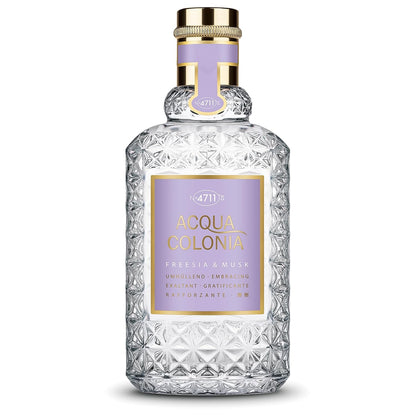 4711 Acqua Colonia® Freesia & Musk | Eau de Cologne - umhüllend - Wellness für die Sinne | 100ml Natural Spray