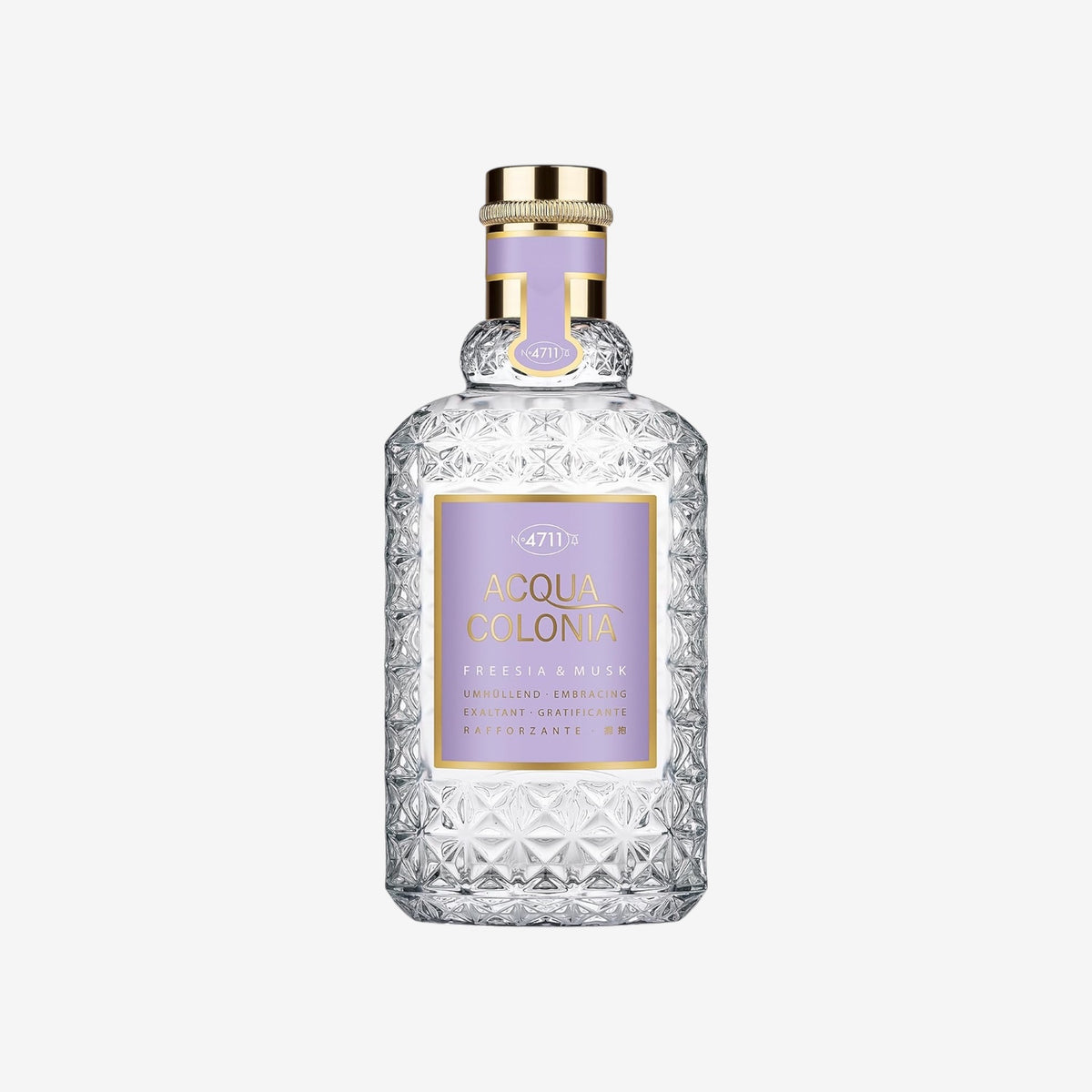 4711 Acqua Colonia® Freesia & Musk | Eau de Cologne - umhüllend - Wellness für die Sinne | 100ml Natural Spray