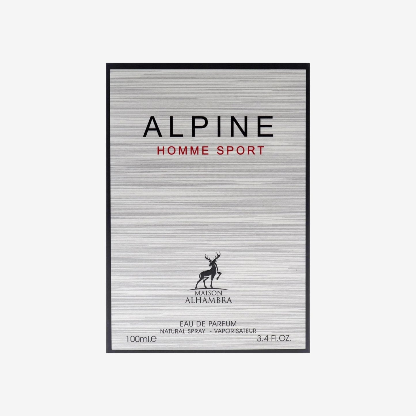 Alpine Homme Sport by Maison Alhambra für Herren, Eau de Parfum, Spray, 100 ml