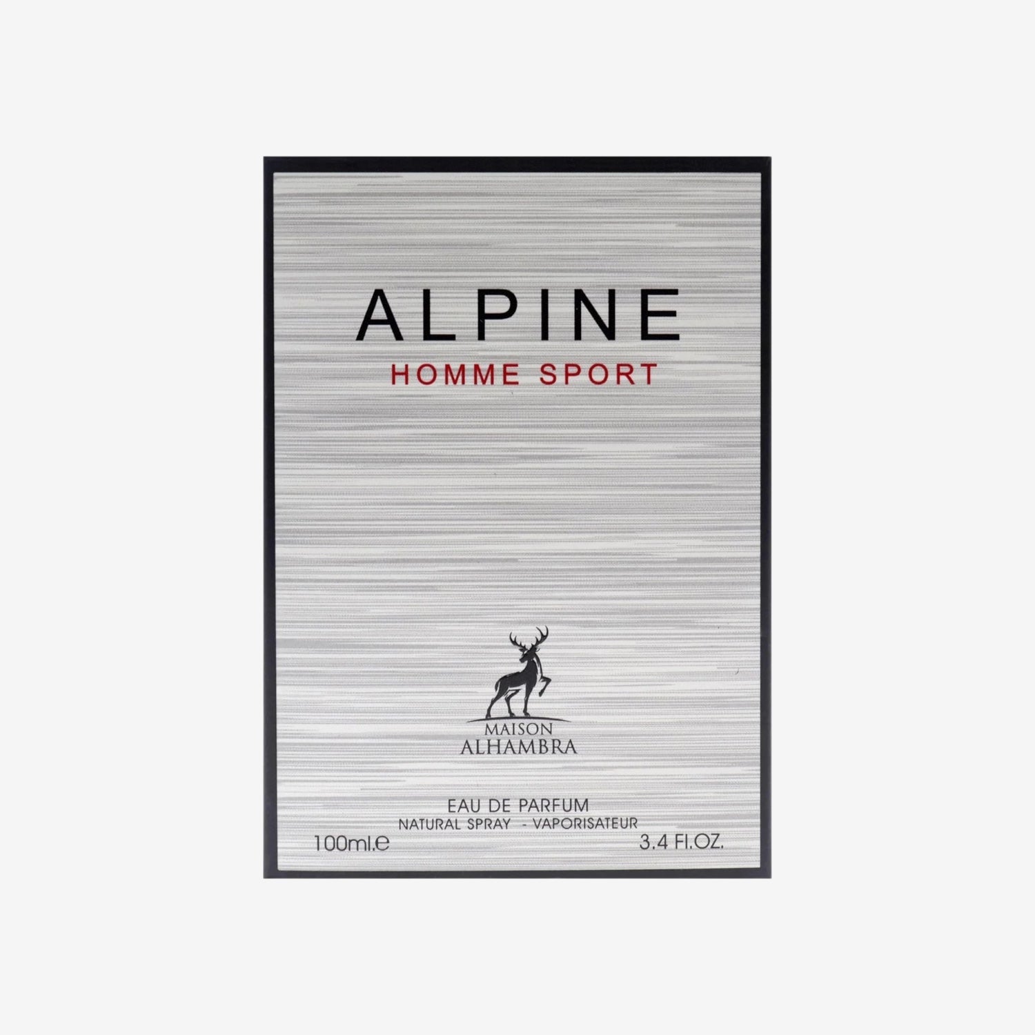 Alpine Homme Sport by Maison Alhambra für Herren, Eau de Parfum, Spray, 100 ml