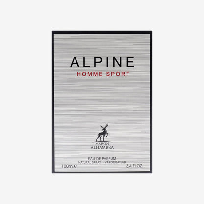 Alpine Homme Sport by Maison Alhambra für Herren, Eau de Parfum, Spray, 100 ml