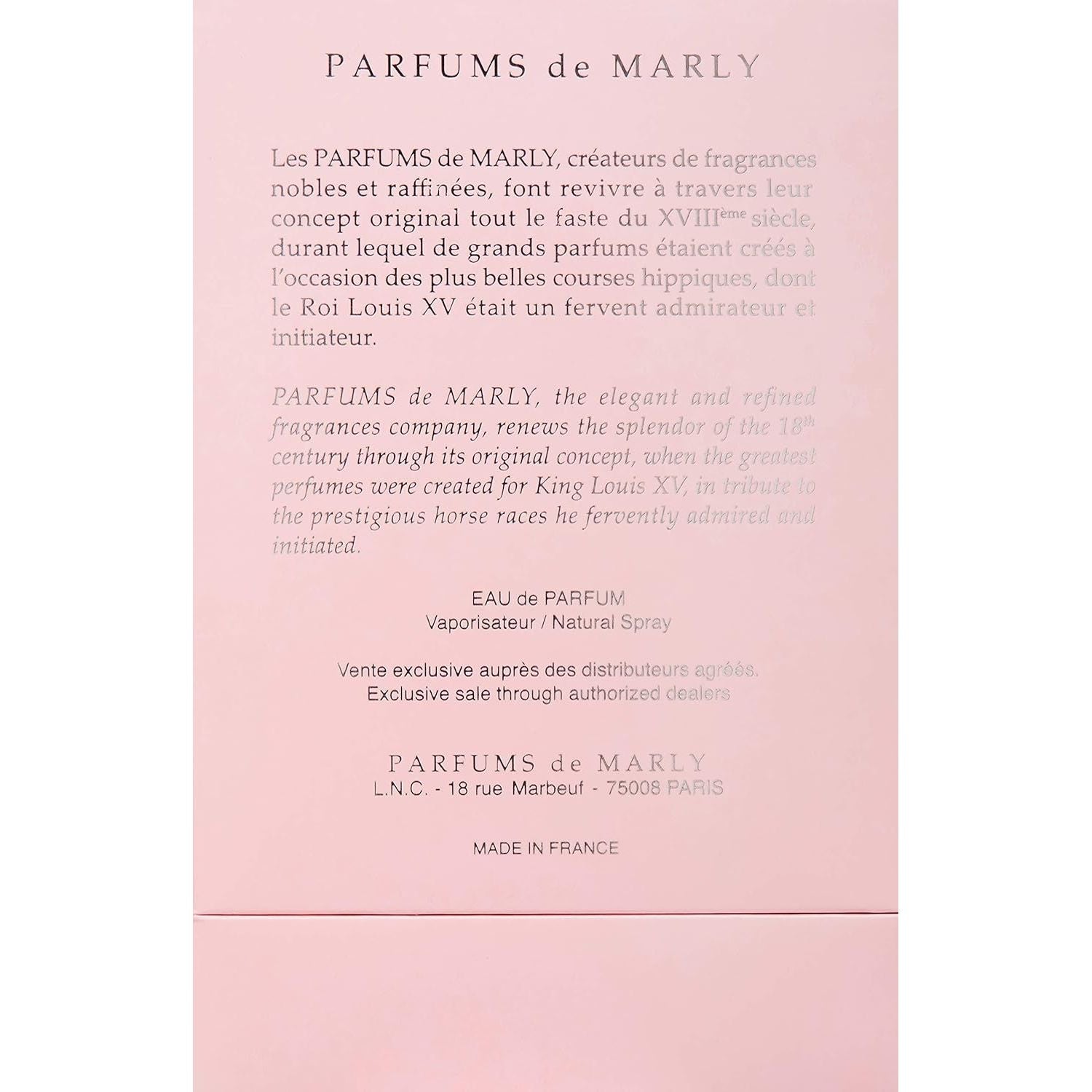 PARFUM DE MARLY Delina femme/woman Eau de Parfum Spray, 1er Pack(1 x 75 ml)