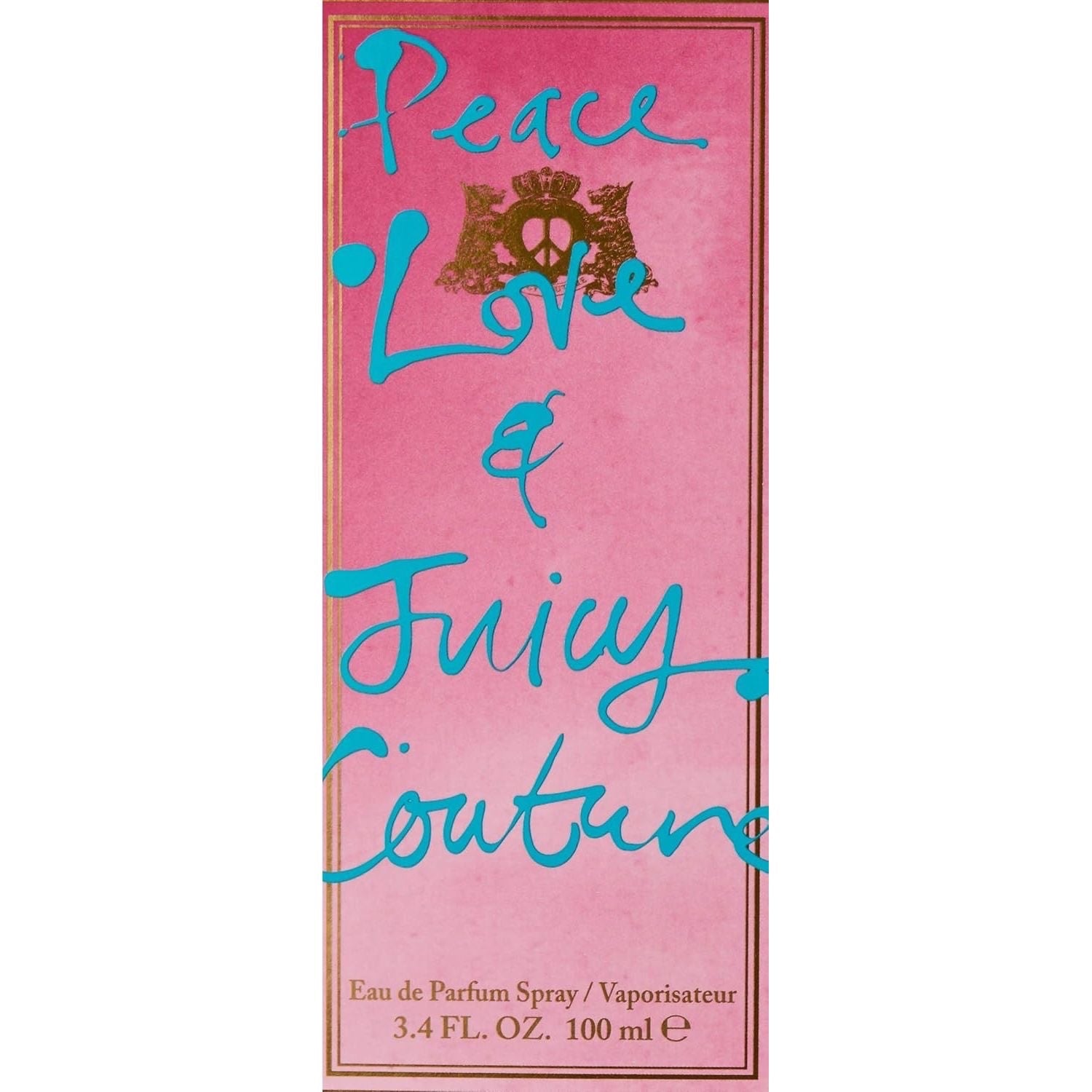 Peace. Love And Juicy Couture Edp Vapo 100 Ml