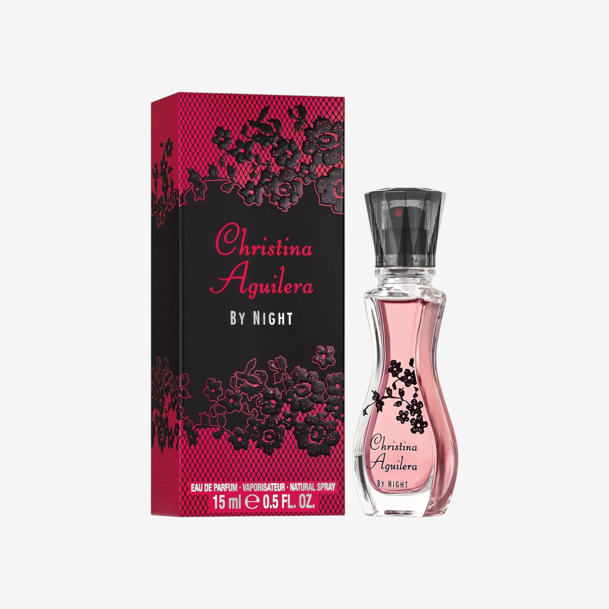Christina Aguilera - By Night Parfüm, femininer, verführerischer und sinnlicher Duft, mit Pfirsichblüte, blumige, orientalische und fruchtige Noten, ideal für den Sommer, Parfüm für Damen, 30 ml