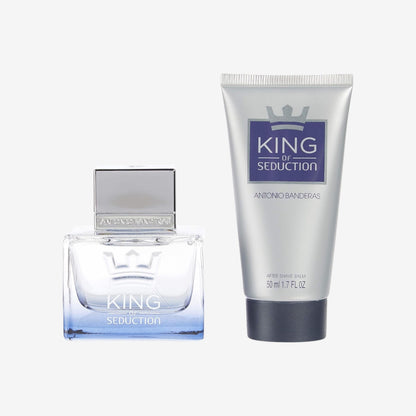 Antonio Banderas King Of Seduction Geschenkset EDT Spray 50 ml + After Shave Balm 50 ml
