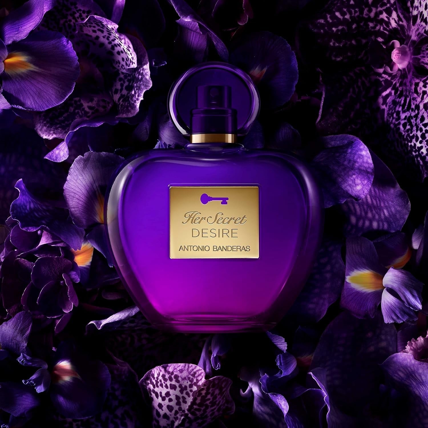 Banderas - Her Secret Desire - Eau de Toilette Spray für Frauen, Blumig-Fruchtiger und Süßer Duft - 80 ml