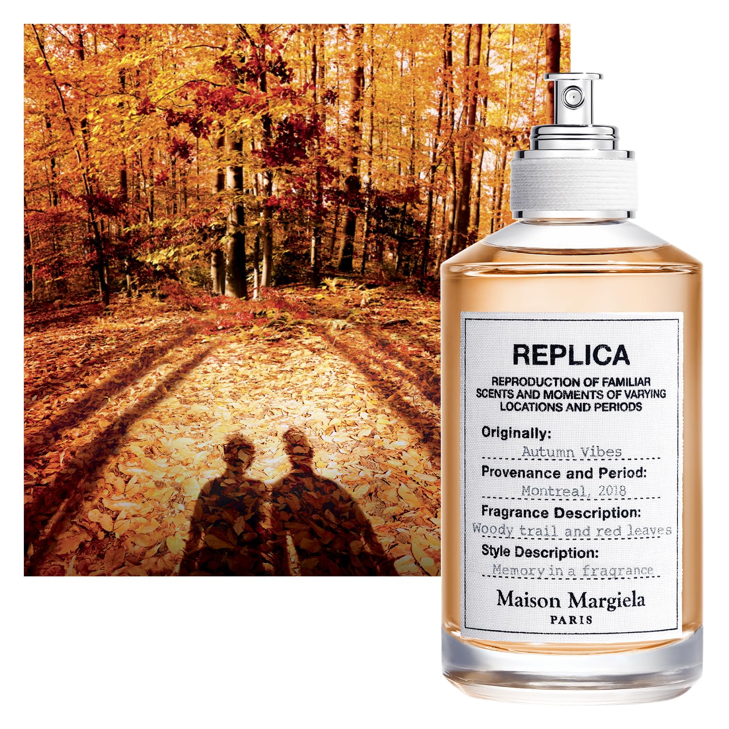 100% authentische Maison Margiela Replik Autumn Vibes Eau de Toilette + 3 Nischenproben