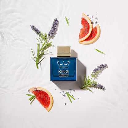 Banderas Perfumes - King of Seduction Absolute - Eau de Toilette Spray für Herren, Holziger Moos-Duft - 200 ml