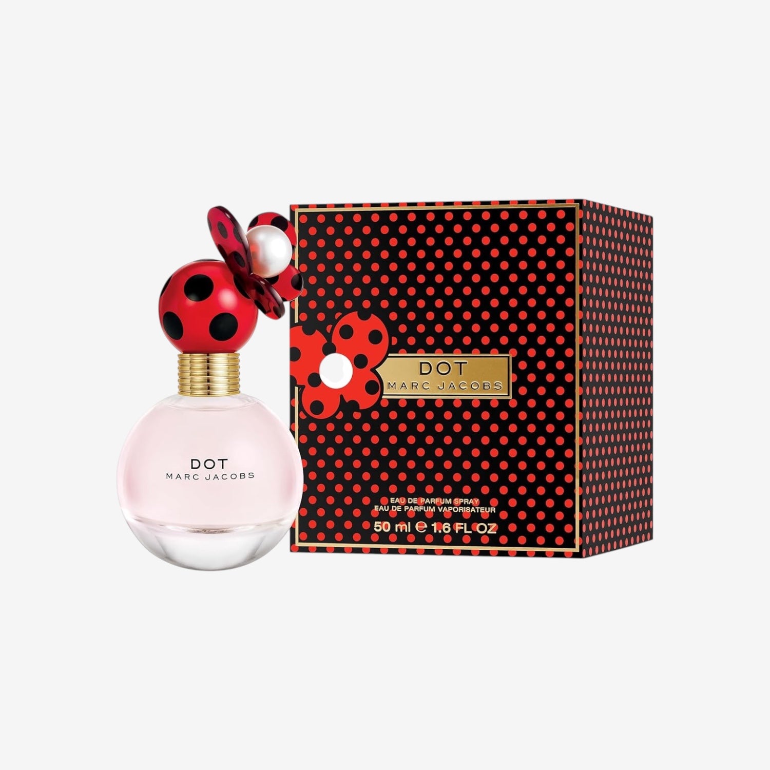Marc Jacobs Dot femme / woman, Eau de Parfum, Vaporisateur / Spray 50 ml, 1er Pack (1 x 50 ml)