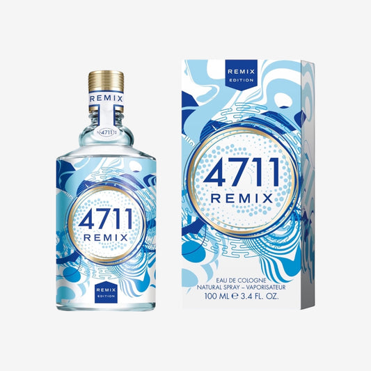 4711® Remix Cologne Limette - Sparkling Island I Eau de Cologne - fruchtig - spritzig - sommerlich - die fruchtig-frische Limitte neu im prickelnden Mix! I 100ml Natural Spray Vaporisateur