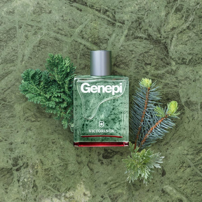 VICTORINOX Genepi Eau de Toilette für Herren, Parfüm mit Minze und Lavendel, Frisch und grün, 100 ml, V0000894