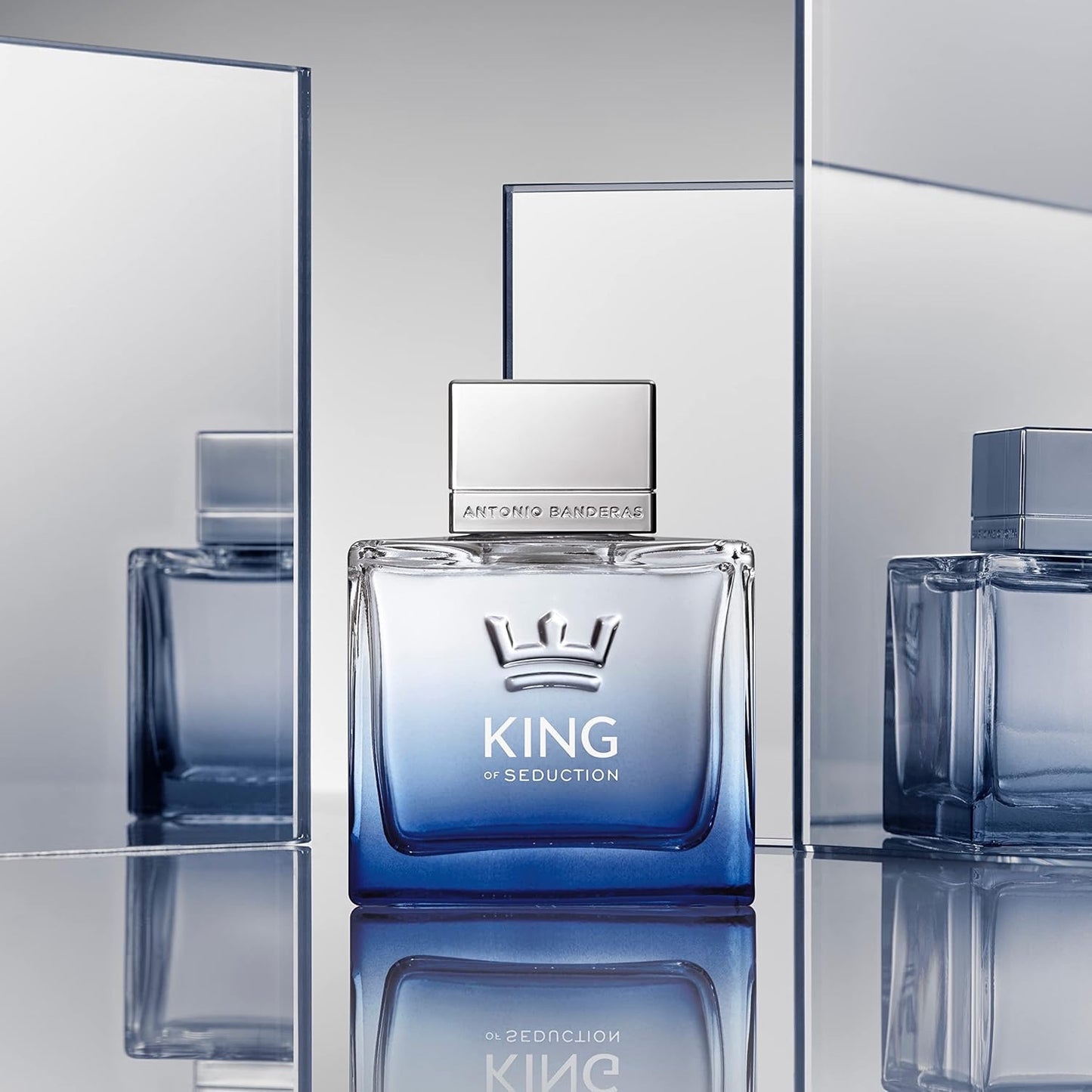 Banderas Perfumes – King of Seduction – Eau de Toilette Spray für Herren, Maskuliner, Intensiver und Energetischer Duft mit Bergamotte und Apfel – 100 ml