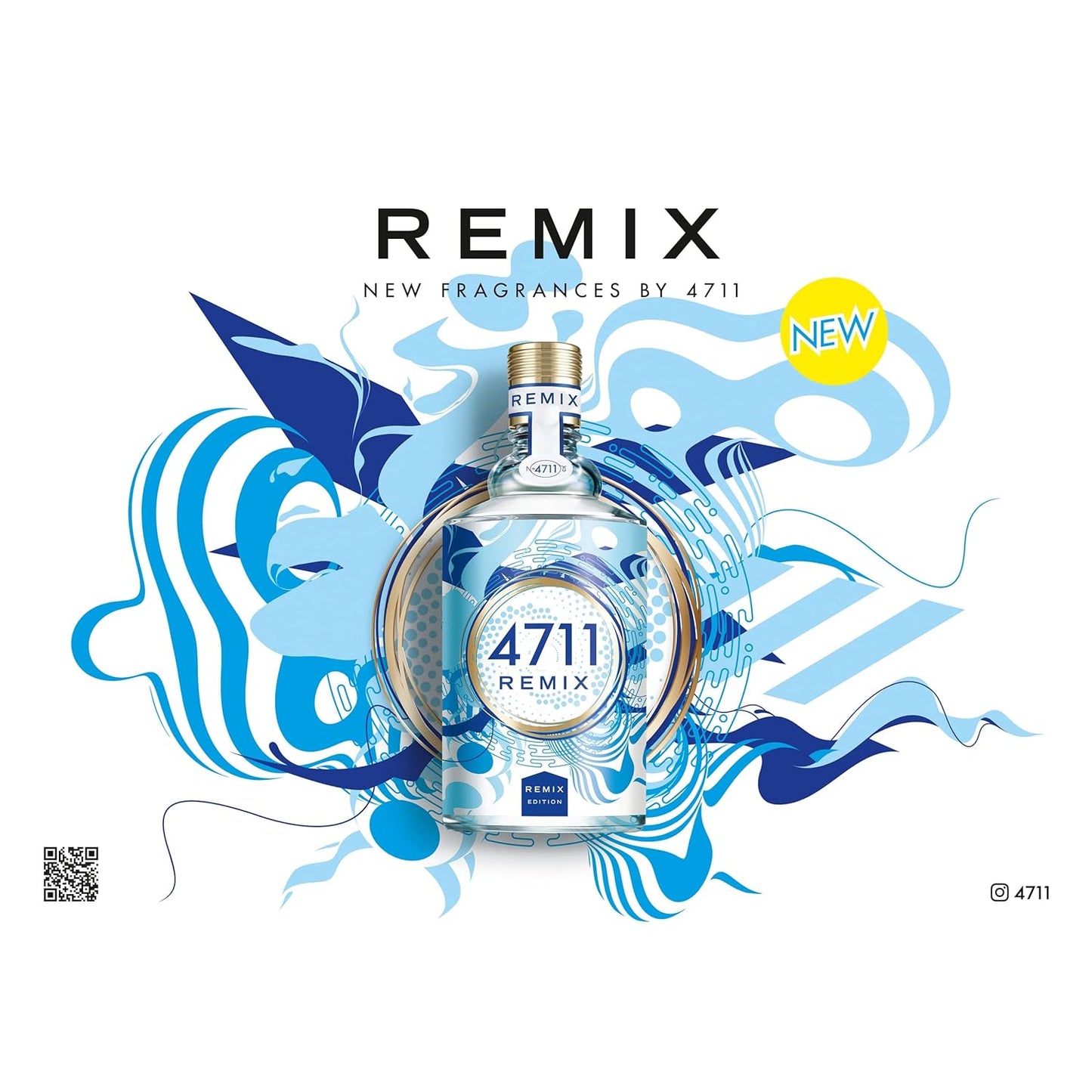 4711® Remix Sparkling Island I Body Splash - fruchtig - spritzig - sommerlich - die fruchtig-frische Limitte neu im prickelnden Mix! I 250ml Body Splash
