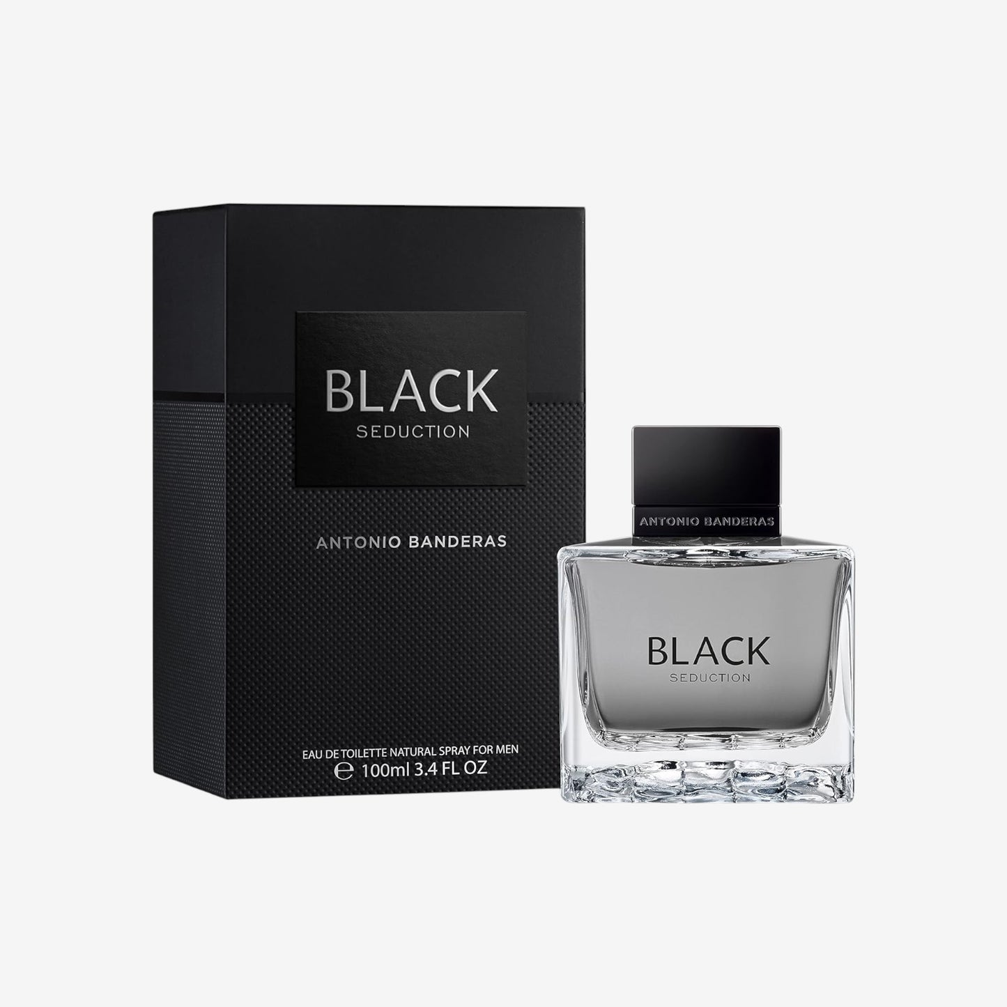 Banderas - Black Seduction - Eau de Toilette Spray für Herren, Fragranza d'Ambra Legnosa - 100 ml