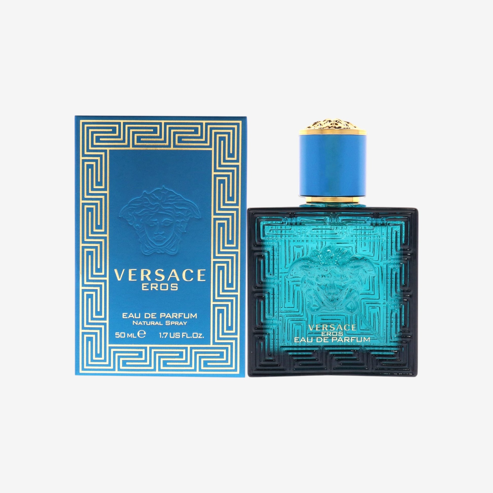 GIANNI VERSACE Versace Eros EDT Vapo 50 ml, 1er Pack (1 x 50 ml)