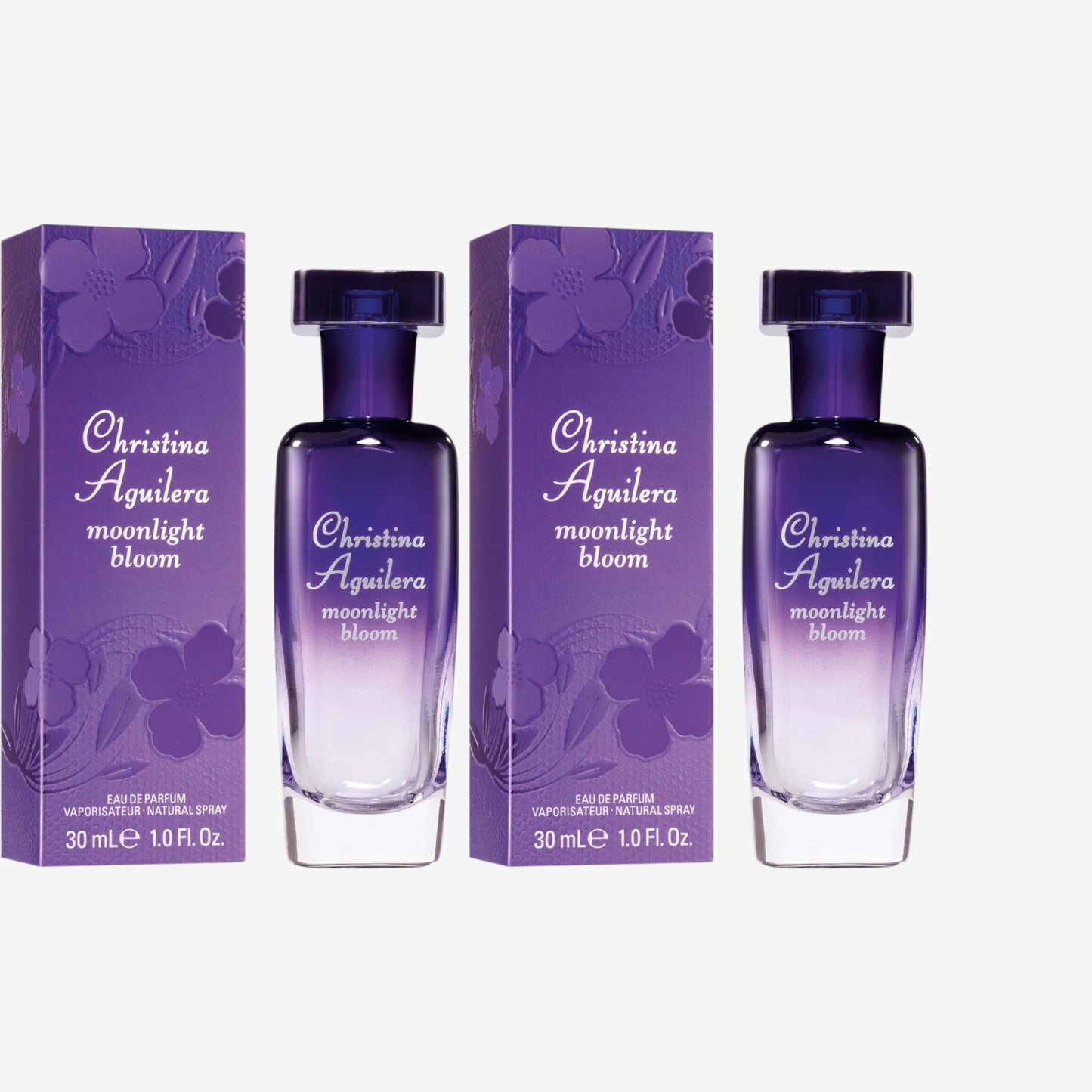 Christina Aguilera - Moonlight Bloom Eau de Parfum, Blütenparfum mit Jasminduf, Parfüm für Damen - 30 ml