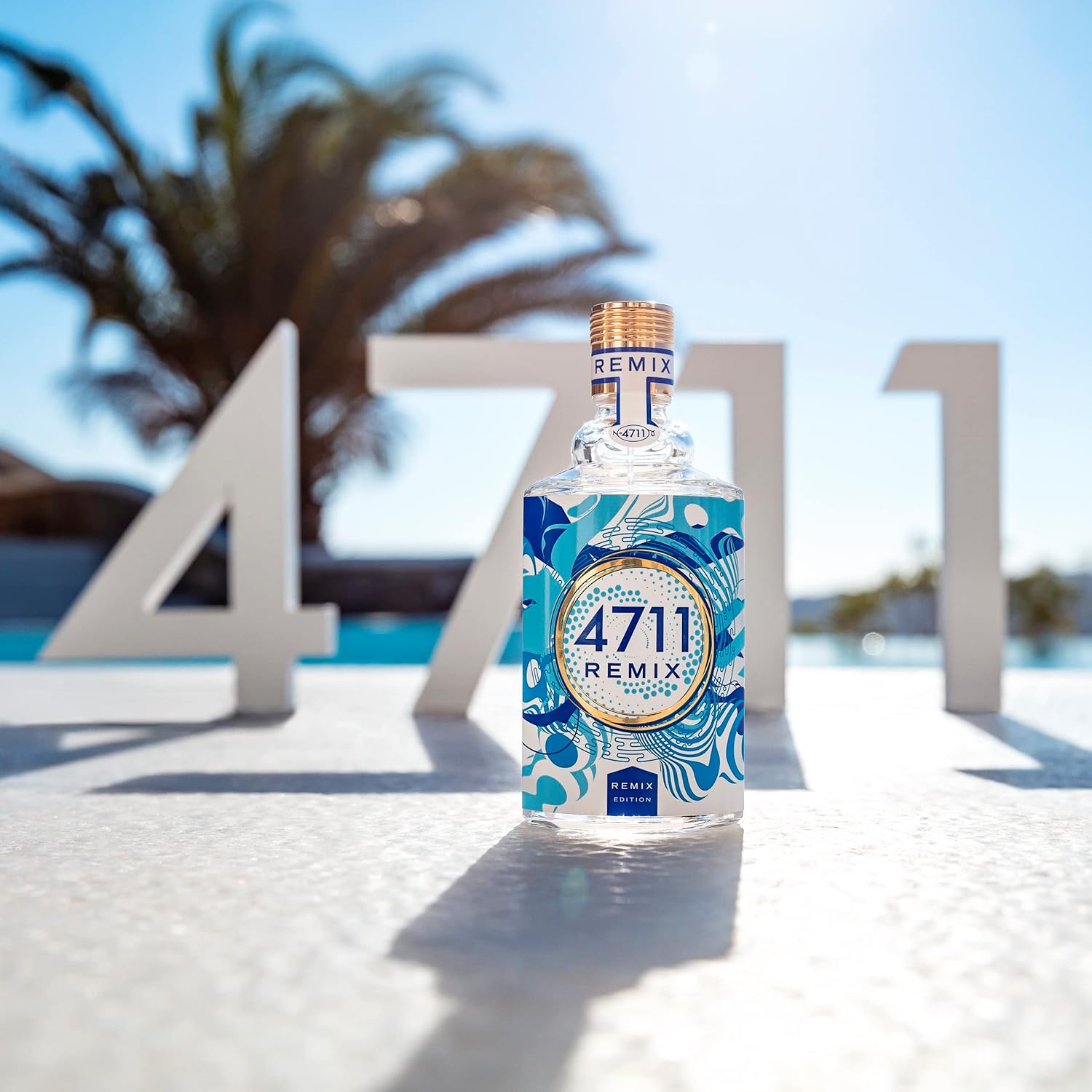 4711® Remix Cologne Limette - Sparkling Island I Eau de Cologne - fruchtig - spritzig - sommerlich - die fruchtig-frische Limitte neu im prickelnden Mix! I 100ml Natural Spray Vaporisateur