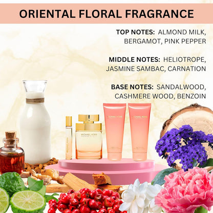 MICHAEL KORS Eau de Parfum 50ml & EDP 10ml + SG 100ml + BL 100ml