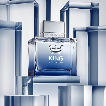 Banderas Perfumes – King of Seduction – Eau de Toilette Spray für Herren, Maskuliner, Intensiver und Energetischer Duft mit Bergamotte und Apfel – 100 ml