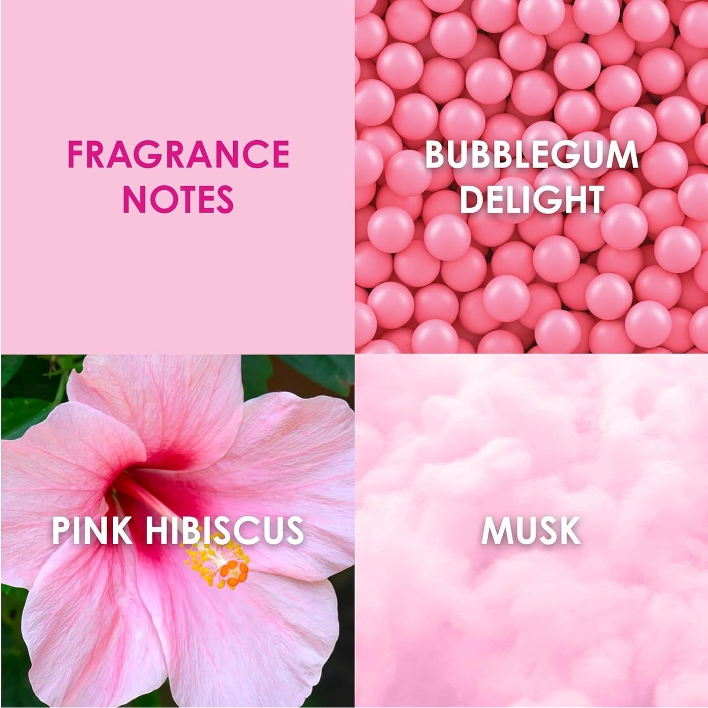 Britney Spears Candied Fantasy 100 ml – Eau de Toilette für Damen – Blumiger Gourmand-Duft – Noten von Bubblegum, Rosa Hibiskus und Moschus – Parfum Damen – Pinkfarbener Ombre-Flakon