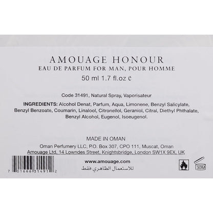 Amouage Honour EDP Man 50 ml, 1er Pack (1 x 1 ml)