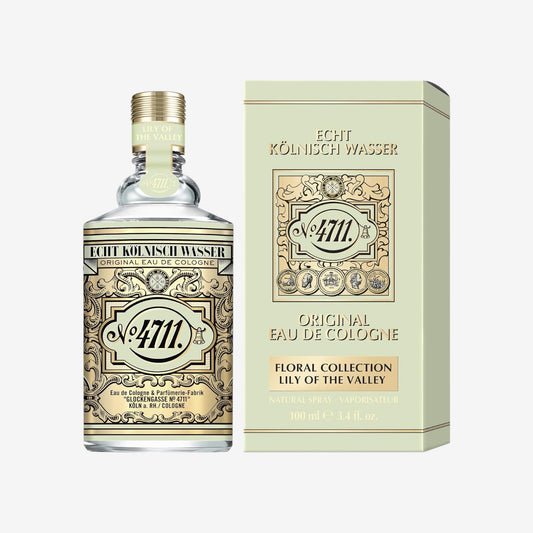 4711® Floral Collection Lily of the Valley | Eau de Cologne: Rein - lieblich - zart | 100ml Natural Spray