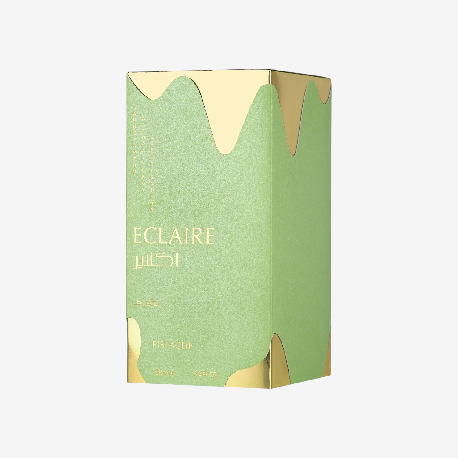 Lattafa Eclaire Pistache Eau de Parfum, Luxuriöses Parfüm, Pistazienduft, 100ml