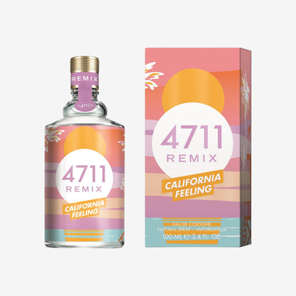 4711® Remix Cologne Limette - Sparkling Island I Eau de Cologne - fruchtig - spritzig - sommerlich - die fruchtig-frische Limitte neu im prickelnden Mix! I 100ml Natural Spray Vaporisateur