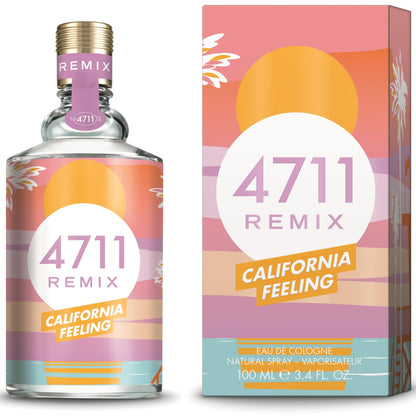 4711® Remix Cologne Grapefruit - Exotic Paradise | Eau de Cologne - zitrisch-fruchtiger Duft rund um die Grapefruit - spritzig frech ge-remixt! | 100ml Natural Spray Vaporisateur