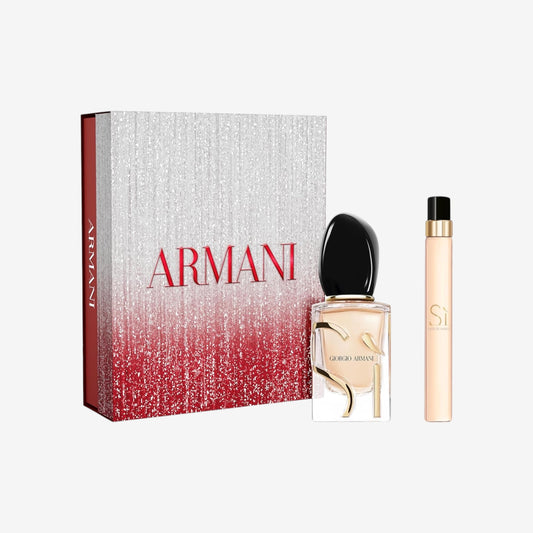 Giorgio Armani Si Eau de Parfum 30 ml Geschenkset 2025 (enthält 30 ml Eau de Parfum und 10 ml Reisespray)