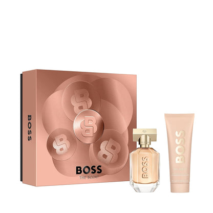 BOSS The Scent Eau de Parfum und Bodylotion für Damen Duo-Geschenkset 50ml + 75ml